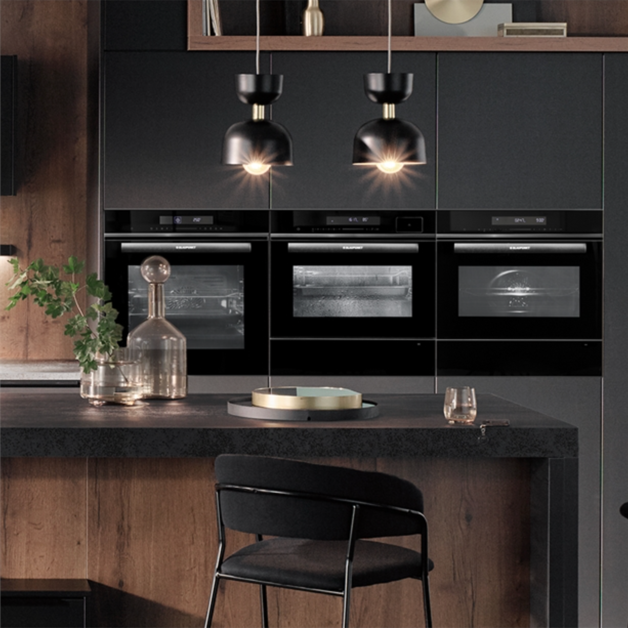 BLAUPUNKT WARMING DRAWER (BLACK)