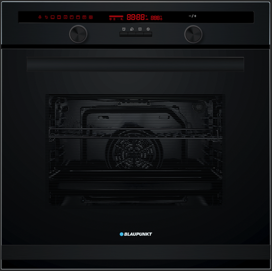 BLAUPUNKT 60CM BUILT-IN 8-FUNCTION OVEN (BLACK)