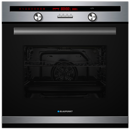 BLAUPUNKT 60CM BUILT-IN 8-FUNCTION OVEN (STAINLESS STEEL)