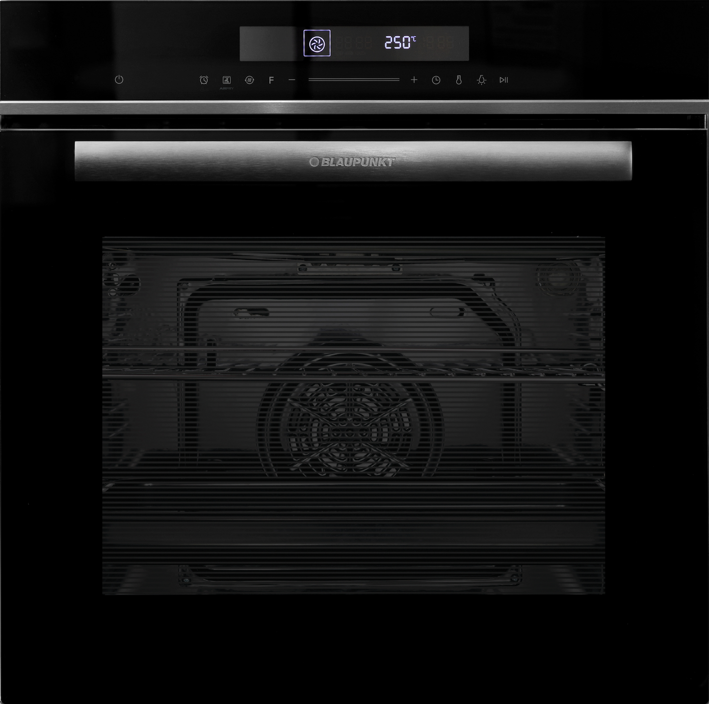 BLAUPUNKT 60CM BUILT-IN 12-FUNCTION OVEN WITH AIR FRYER (DARK STEEL)