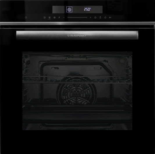 BLAUPUNKT 60CM BUILT-IN 12-FUNCTION OVEN WITH AIR FRYER (DARK STEEL)