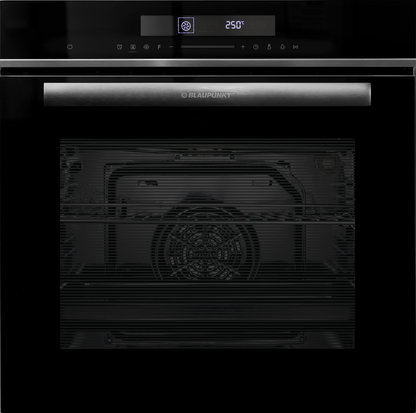 BLAUPUNKT 60CM BUILT-IN 12-FUNCTION PYROLYTIC OVEN WITH AIR FRYER (DARK STEEL)