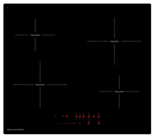 BLAUPUNKT 60CM INDUCTION COOKTOP (BLACK)