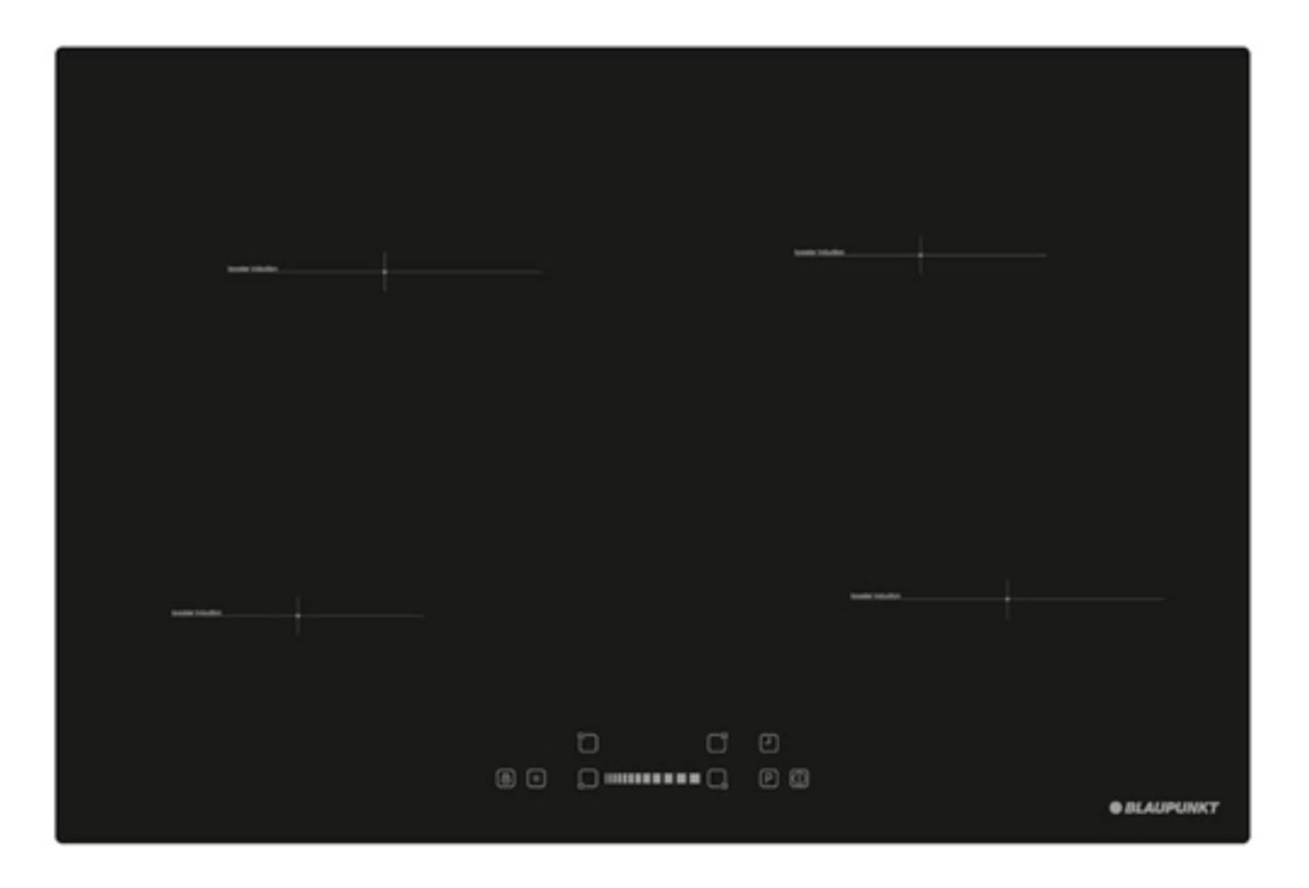 BLAUPUNKT 80CM INDUCTION COOKTOP (BLACK)