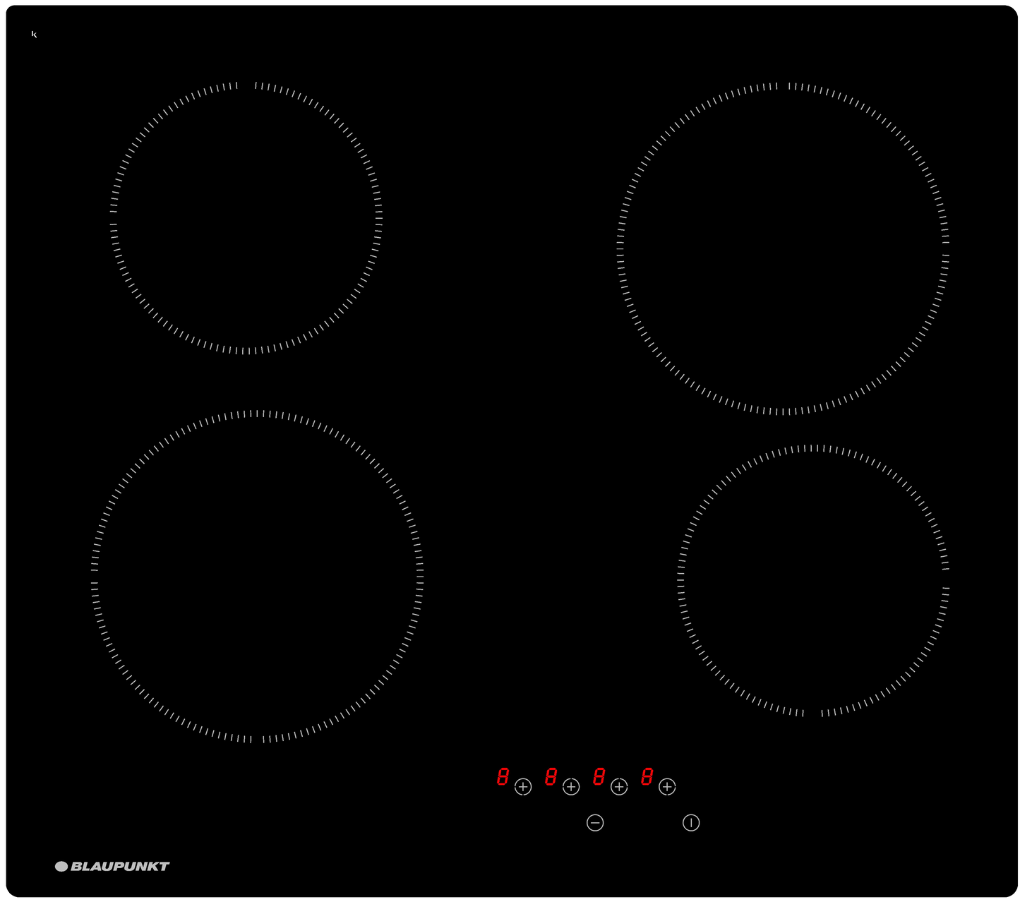 BLAUPUNKT 60CM CERAMIC COOKTOP (BLACK)