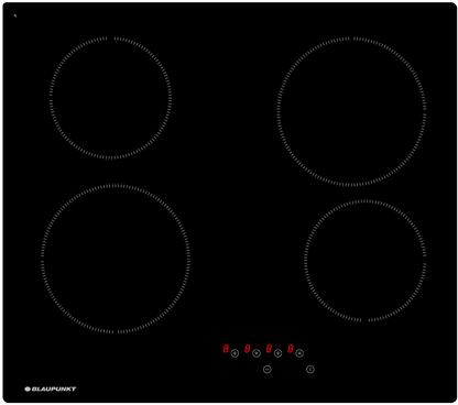 BLAUPUNKT 60CM CERAMIC COOKTOP (BLACK)