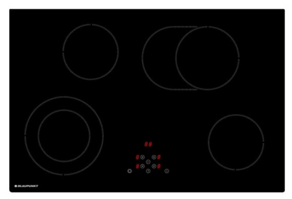 BLAUPUNKT 80CM 4 ZONES + 2 CERAMIC COOKTOP (BLACK)