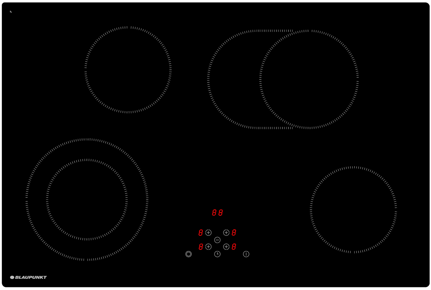 BLAUPUNKT 90CM CERAMIC COOKTOP (BLACK)
