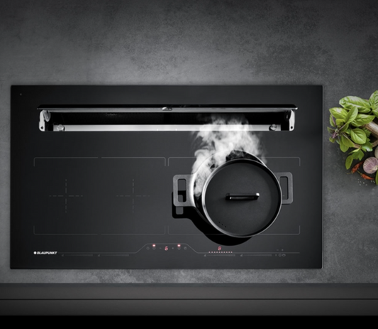 BLAUPUNKT 90CM INDUCTION COOKTOP/BUILT-IN EXTRACTION (BLACK)
